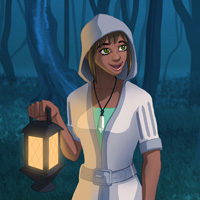 Raina in a Magic Forest